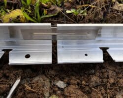 Raidisseur de jonction pour dilatation entre les cornières aluminium Plantco France