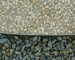 bordure, volige route aluminium pour surfaces dures