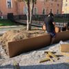 Structural chantier Ajaccio jardiniere modulable