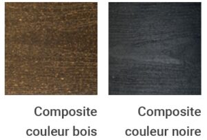 finition composite bordure bois