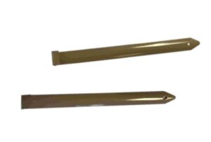 pieux fixation bordure bois