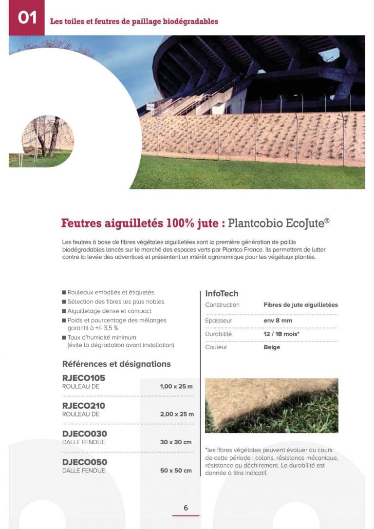 Plantco Guide P Plantcobio ECOJUTE