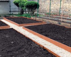carre potager acier perimetre