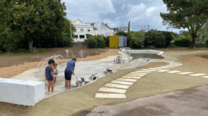 Volige aluminium pour parc aquatique