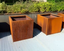 Jardinières Corten 2