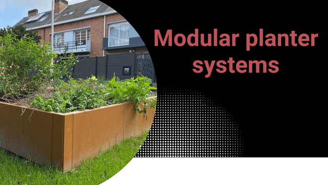 Modular planters systems