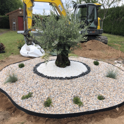 Bordure jardin plastique recyclé