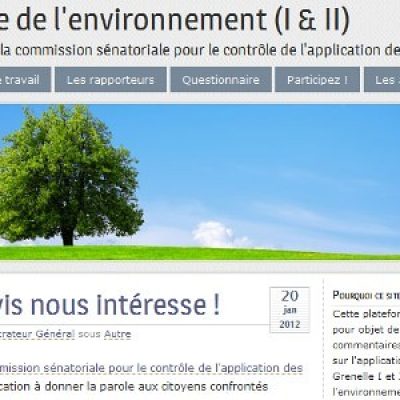 blog grenelle environnement 1 et 2